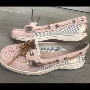 Womens Pink Angelfish Sperry